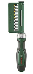 Викрутка з тріскачкою, 18 біт, 225мм, сталь CrV Bosch hoz0014138 - мініатюра 4