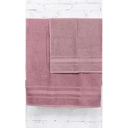Набір банних рушників №5013 SoftNess Violet, 2 шт. (2200003183054) - мініатюра 2