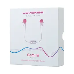 Затискачі для сосків Lovense Gemini 57 см рожевий - мініатюра 8