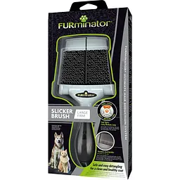 Щітка-пуходерка FURminator жорстка для котів і собак