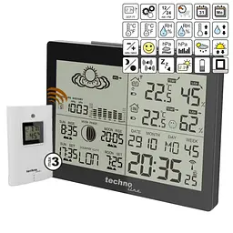 Метеостанція Technoline WS6760 Black (WS6760) - мініатюра 6