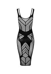Сексуальне плаття Obsessive D609 S/M/L чорний - мініатюра 6