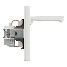 Розетка Schneider Electric ASFORA з кришкою, біла (EPH3100121) - мініатюра 3