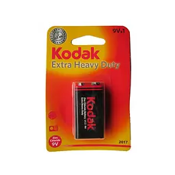 Батарейки Kodak 6F22 Extra Heavy Duty - мініатюра 1
