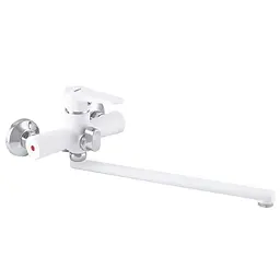 Змішувач для ванни Zerix PUD7 146 white ZX2912 Білий матовий