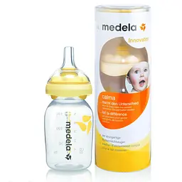 Уцінка. Пляшечка Medela зі смартсоскою Calma, від 6 місяців, 150 мл (008.0124)   - мініатюра 2