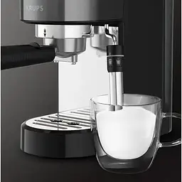 Рожкова кавоварка еспресо Krups Virtuoso+ Pump XP444G10 - мініатюра 5