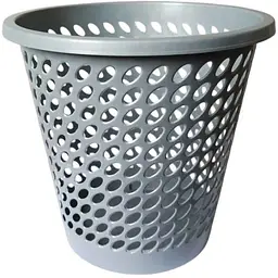 Смітник ММ-ПЛАСТ 10л срібний офісний d29 h28 арт.Od10silver пластик