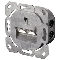 Комп'ютерна розетка Digitus 2xRJ45 STP, cat. 6, для відкритої проводки (DN-9006-N) - мініатюра 5