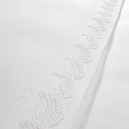 Постільна білизна Penelope - Alba white білий king size - мініатюра 3