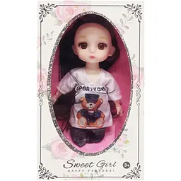 Дитяча лялька Fashion Sweet Girl Bambi 3396-144 Чорний