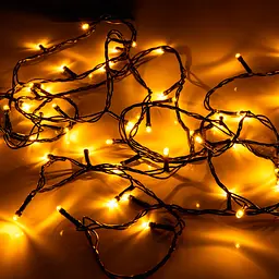 Електрогірлянда Yes! Fun нитка 70 LED 8 режимів миготіння 4.9 м жовта (974852) - мініатюра 5