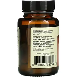 Органічний ферментований Яблучний оцет і Кайенский перець Dr. Mercola Organic Fermented Apple Cider Vinegar and Cayenne 30 капсул - мініатюра 3