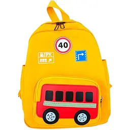 Дитячий наплічник Evo-Kids Small Bus Yellow (2418-7 Yellow Bus) 