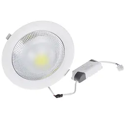 Світильник стельовий Brille LED-176/30W COB CW врізний (32-238)