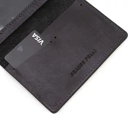 Шкіряна обкладинка для документів GRANDE PELLE 14х10х1 см acs0026402 - мініатюра 8