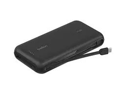Зовнішній акумулятор (Power Bank) Belkin BoostCharge 20000 mAh 30W with USB-C Black (BPB024HQBK) - мініатюра 2