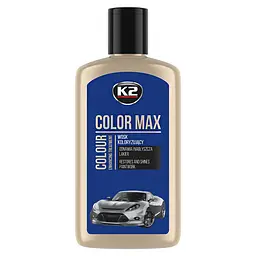 Поліроль восковий для кузова K2 Color Max синій 250 мл (K020BLUE)
