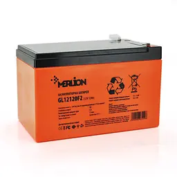Акумуляторна батарея MERLION GL12120F2 12 V 12 Ah ( 150 x 98 x 95 (100) ) Orange Q6/252