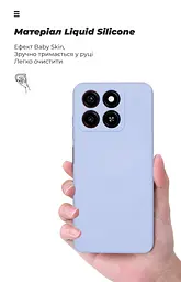 Чехол ArmorStandart ICON для ZTE Blade A35 4G / A55 4G с защитой камеры, лавандовый (ARM81527) - мініатюра 7