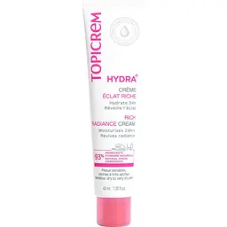 Крем для обличчя Topicrem Hydra+ Rich Radiance Cream 40 мл