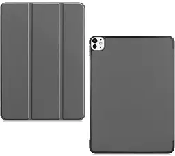 Чохол до планшета BeCover Smart Case Apple iPad Pro 11" M4 2024 Grey (711625) - мініатюра 5