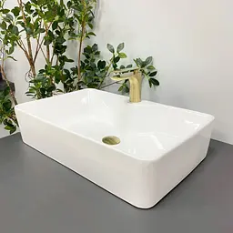Умивальник VBI Forli XL white накладний VBI-011104, Білий