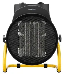 Теплова гармата Ardesto IFH-05B, Black/Yellow, 5000 Вт, площа обігріву 50 м2 - мініатюра 2