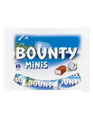Цукерки Bounty minis Баунті міні з кокосом 227 г