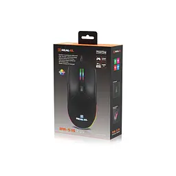 Мишка REAL-EL RM-515 USB Black (EL123200059) - мініатюра 9
