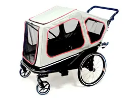 Коляска Bestopet Люпосанчик PawGo 4-in-1 Multifunctional для собак до 60кг - мініатюра 2