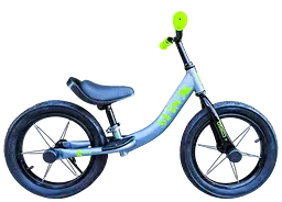 Велобіг Corso Spin-X, сталева рама, колесо 14", надувні колеса, підніжка, підставка для ніг, дзвоник PX-392-86