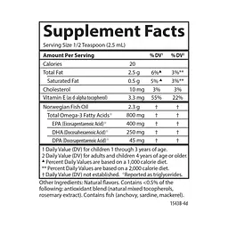 Омега-3 Carlson Laboratories Kids VFFO 200 ml (1086-2023-10-2461) - мініатюра 2