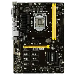 Материнська плата Biostar TB250-BTC PRO 1151v1 (TB250-BTC PRO) Б/В - мініатюра 2