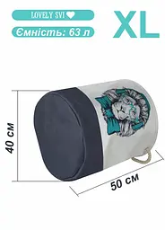 Корзина для Іграшок і Білизни Органайзер Lovely Svi 40х50 см Лев (531317) - мініатюра 2