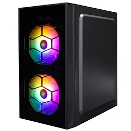 Корпус 1stPlayer X1-BK-3F1-PS-600FK-EU Black 600W - мініатюра 9