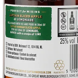 Алкогольний напій Captain Morgan Sliced Apple 25% 0.7 л - мініатюра 7
