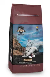 Сухий корм Landor GRAIN FREE TURKEY & POTATO 10 кг беззерновий корм для дорослих котів батат
