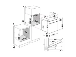Духовка електрична Whirlpool OMK58HU1X - мініатюра 6
