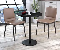 Обідній стіл круглий BS-450 Діаметр 60 см Loft Design (Венге Луізіана)