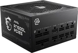 Блок живлення MSI MAG A750GLS PCIE5 750W 80+ Gold