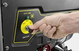 Karcher Генератор PGG 6/1 бензиновий, 230В, електростарт, max 5.5кВт, 13л.с., AVR - мініатюра 3