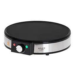 Електрична блинниця Adler AD 3058 30 см 1600 Вт, антипригарна поверхня, терморегулятор - мініатюра 3