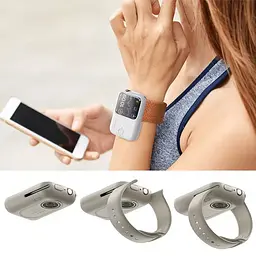 Портативний ЗП Charging Soft Case for Apple Watch 40/41mm 1200 mAh Moon White - мініатюра 3