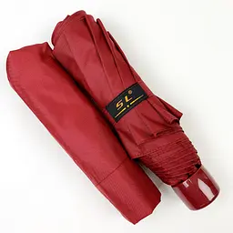Жіноча складана парасолька механічна S&L 97 см фуксія - мініатюра 3