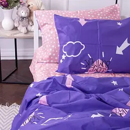 Наволочка MirSon Kids Time №137 Nina 2 Бязь різнокольорова - мініатюра 4