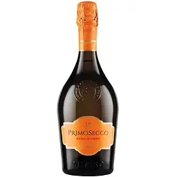 Вино игристое Primo Secco белое полусладкое 0.75 л