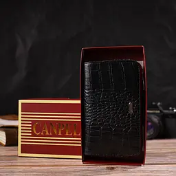 Жіночий шкіряний гаманець Canpellini 9.5х15.5х2.5 см acs0025561 - мініатюра 8