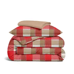 Дитяча постільна білизна фланель в ліжечко BERRY TARTAN COSAS (4822052500385)