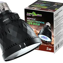 Лампа LED Repti-Zoo Desert and Tropical UVB 5.0 UVB 10.0 5W для тераріумів (LEDU04) - мініатюра 9
